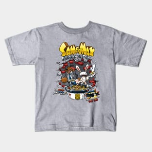 Sam & Max Freelance Pops Kids T-Shirt